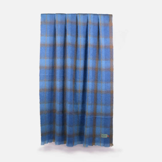 Plaid en mohair - 135 × 180 cm
