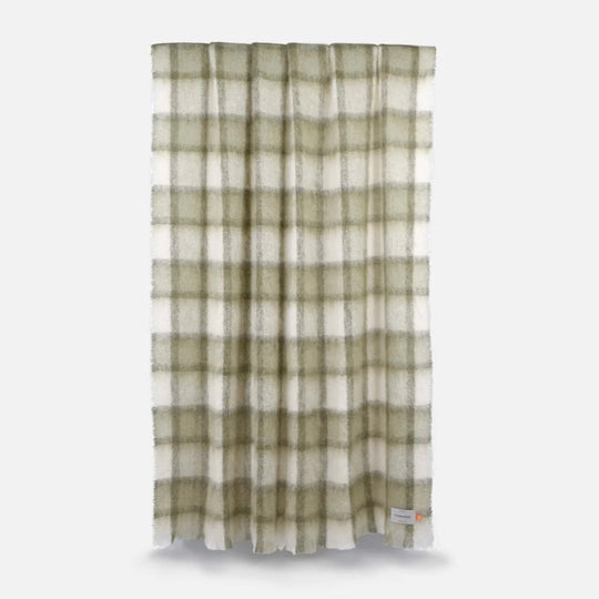 Plaid en mohair - 135 × 180 cm