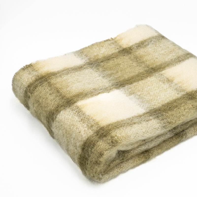 Plaid en Mohair 135 x 180 cm