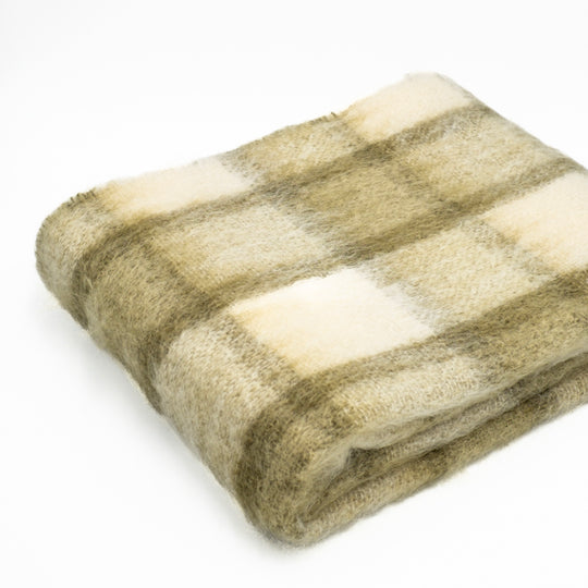 Plaid en Mohair 135 x 180 cm