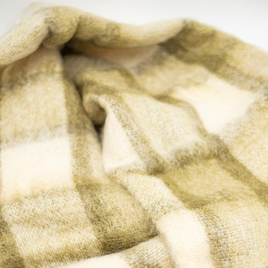 Plaid en Mohair 135 x 180 cm