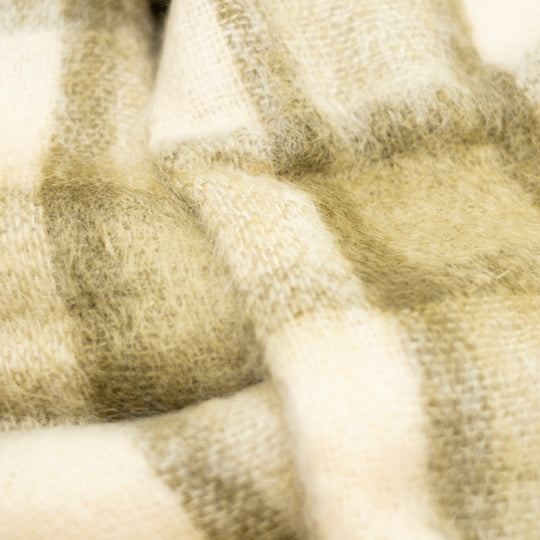 Plaid en Mohair 135 x 180 cm