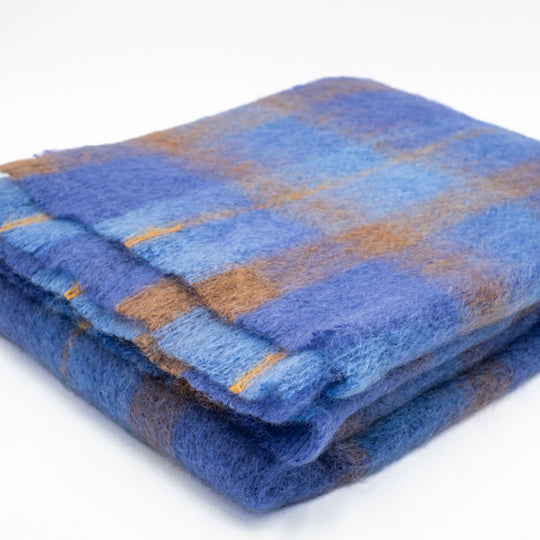 Plaid en Mohair 135 x 180 cm
