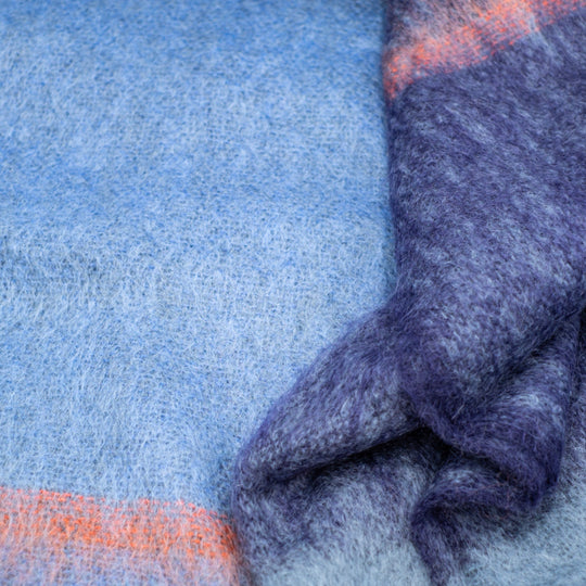 Plaid en Mohair 135x200