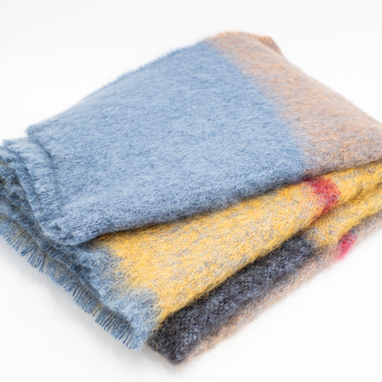 Plaid en Mohair 135x200