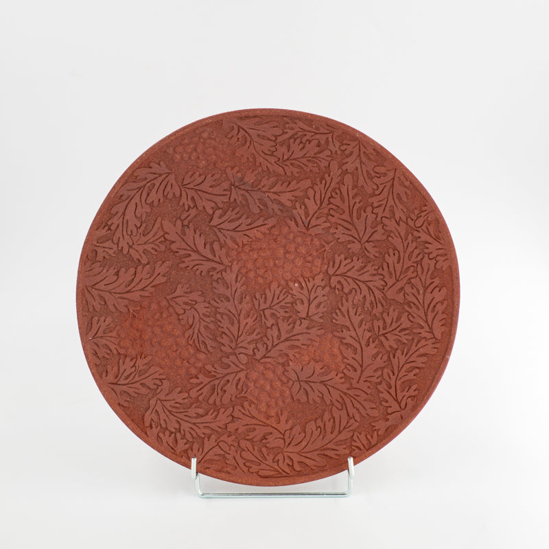 Grand plat sculpté