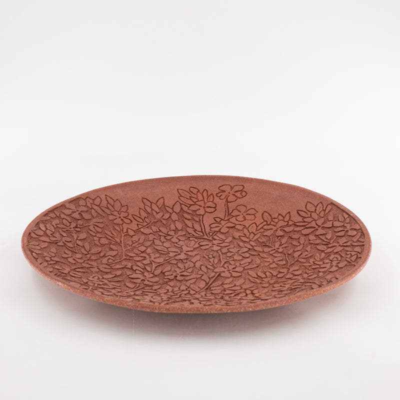 Grand plat sculpté