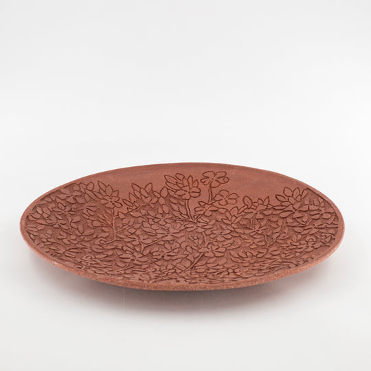 Grand plat sculpté