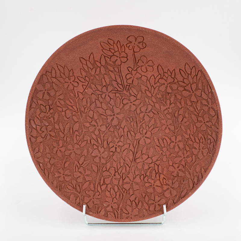Grand plat sculpté