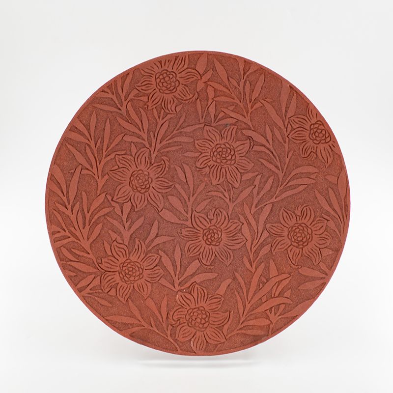 Grand plat sculpté