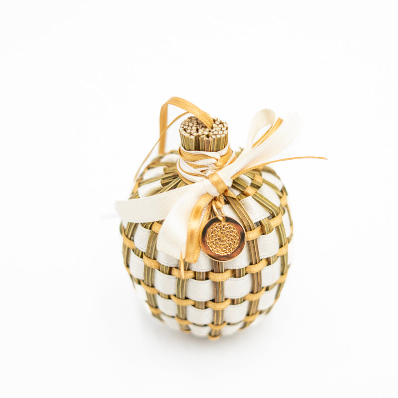 Boules de Noël à la Lavande en Satin