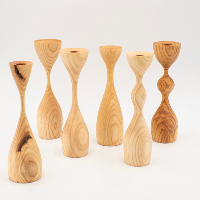 Chandeliers en Bois 23x6,5cm