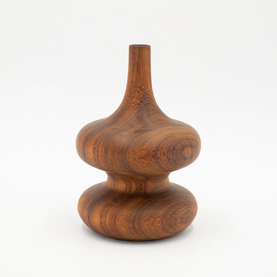 Vase en Iroko