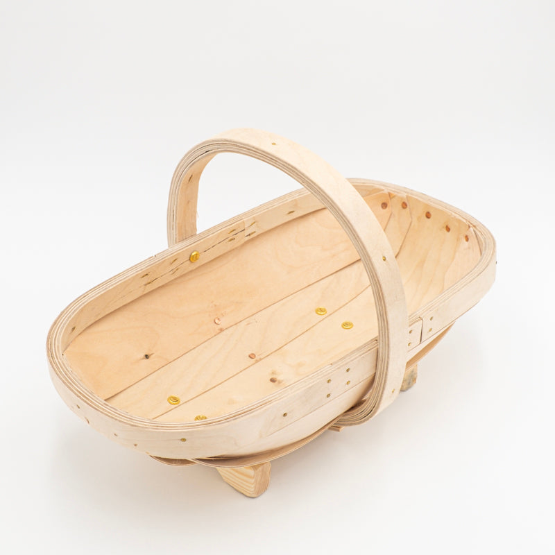 N°5 Panier de jardin naturel  "Royal Sussex Trug"