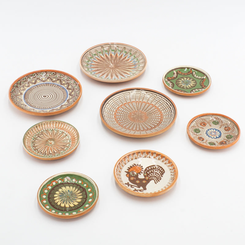 Traditional Horezu Plates 21 cm