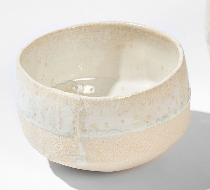 White stoneware bowl, small model