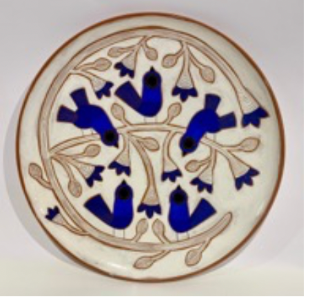 Plat de présentation en céramique