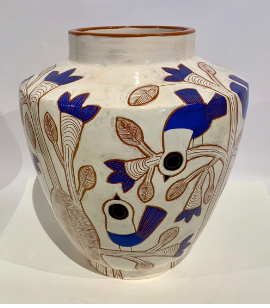 Very large ceramic jar