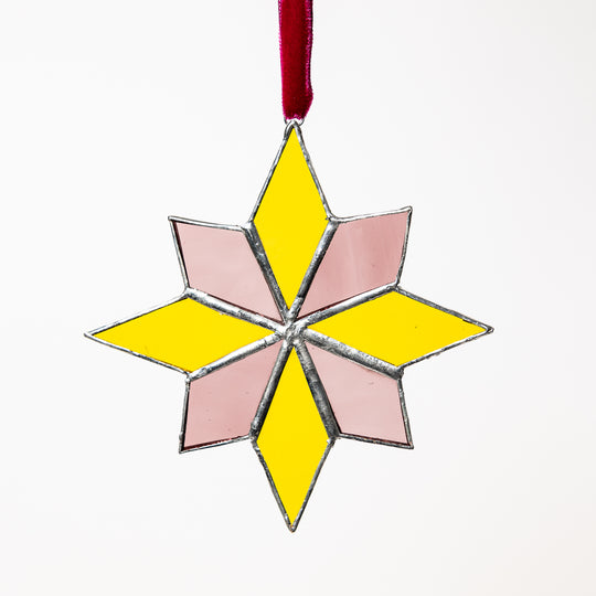 Large Stained Glass Stars