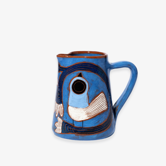 Mini cruches fleurs et oiseaux