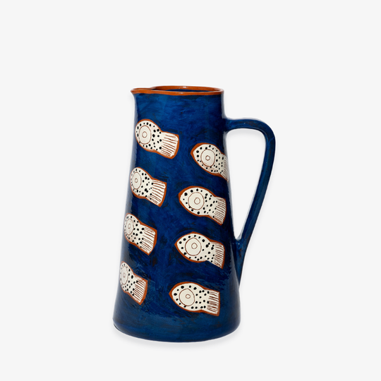 Carafe Poissons en céramique Exposition BG