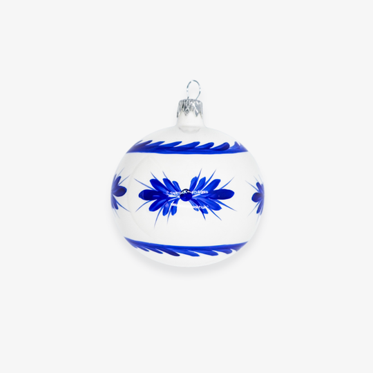 Boules de Noël Rondes Peintes à la main