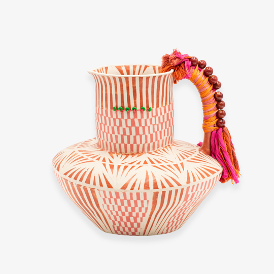 Grandes Cruches Rose et Orange