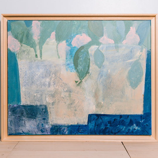 Painting on canvas 85x65cm BG Exhibition