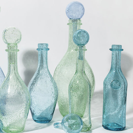 Bouteille Ventrue en verre 40cm