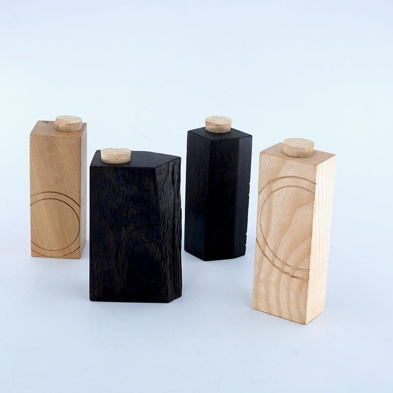 5 alive" game in turned wood