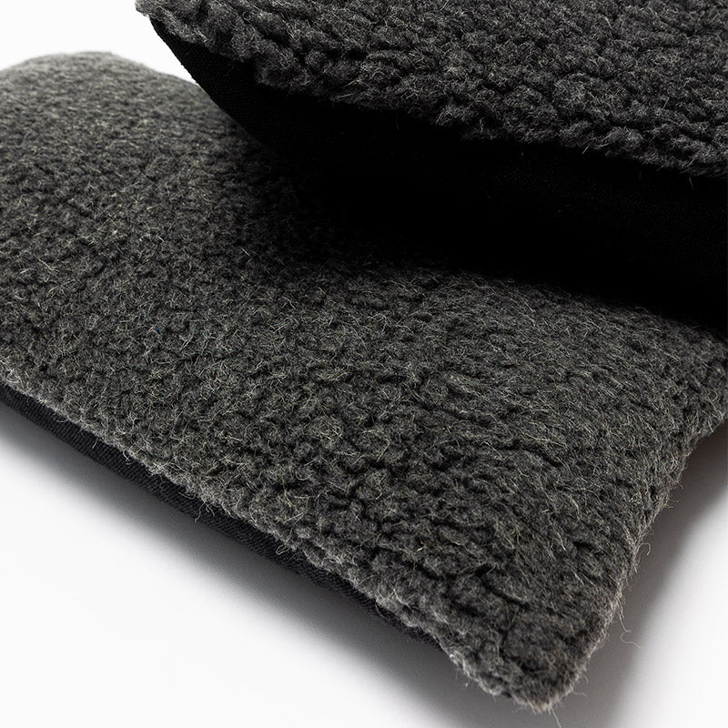 Coussin 50x50 laine / tissu