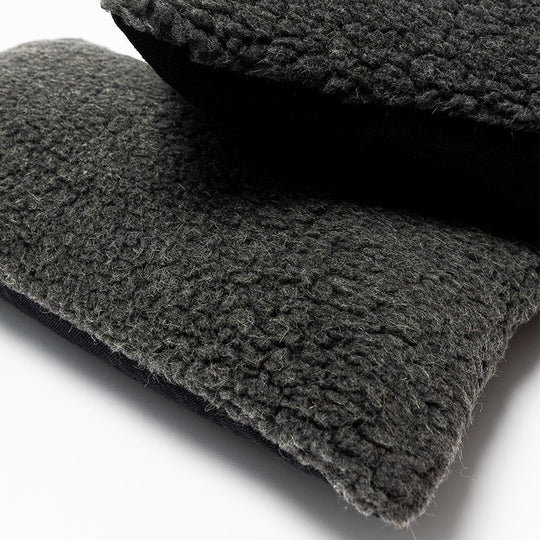 Coussin 50x50 laine / tissu