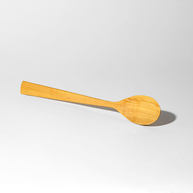 Boxwood serving spoon