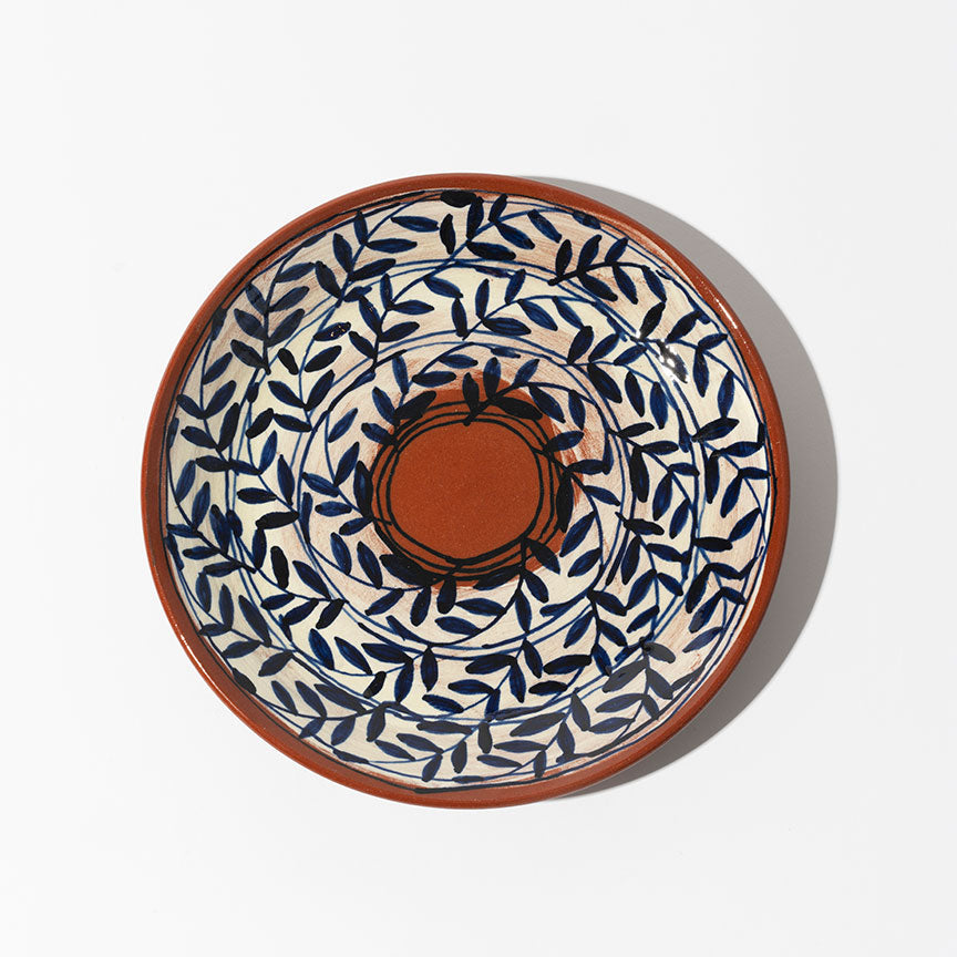 Ceramic painted plate