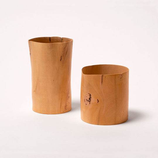 Pencil pot in pearwood - Large model