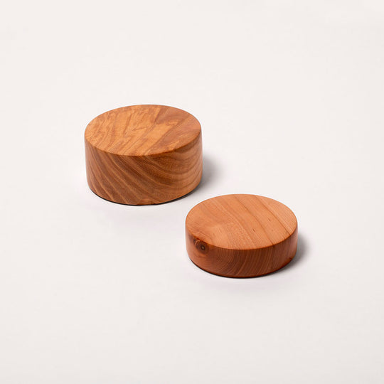 Turned wood "for nothing" box - Medium model