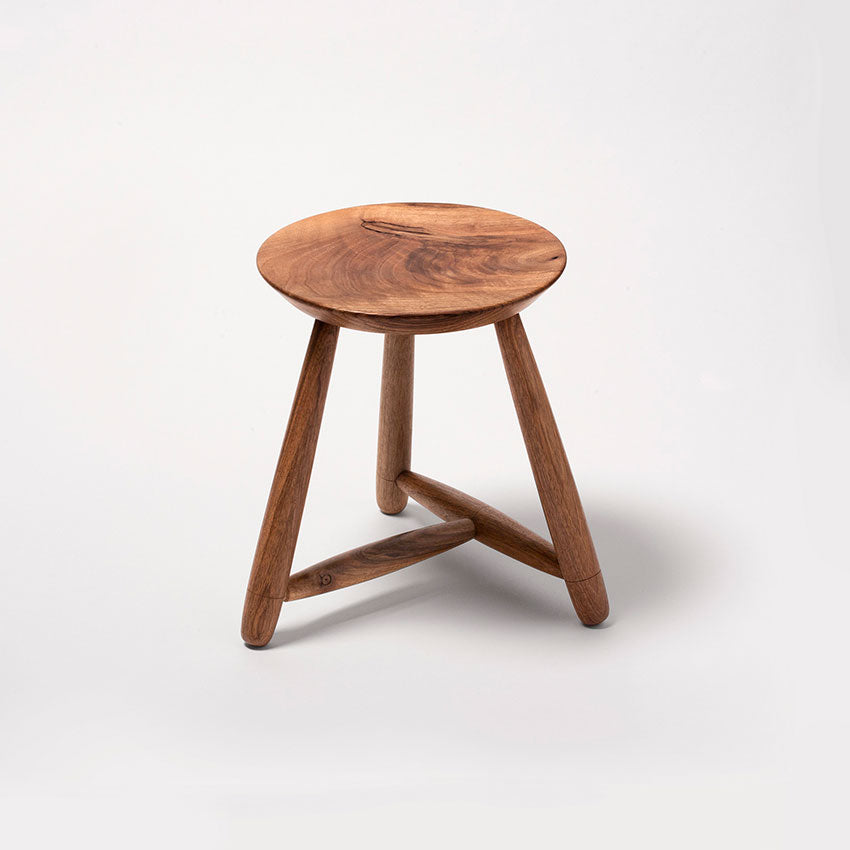 Wooden milkman’s stool